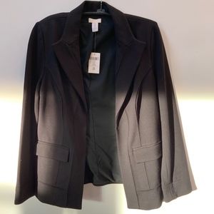 Chico's black lightweight blazer
